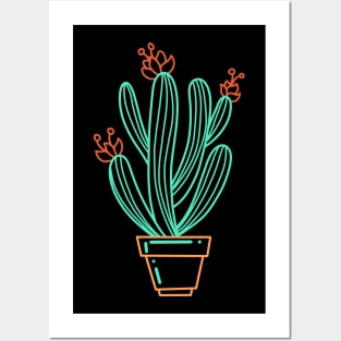 cute cactus II Posters and Art